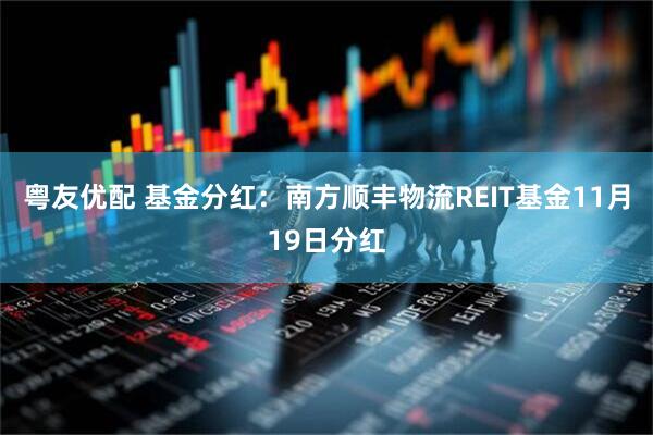 粤友优配 基金分红：南方顺丰物流REIT基金11月19日分红